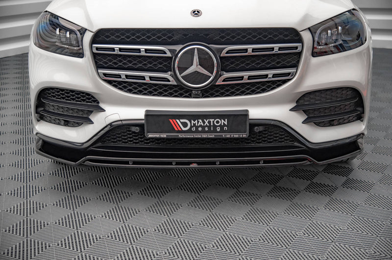 Maxton Design Front Ansatz für Mercedes-Benz GLS AMG-Line X167 schwarz Hochglanz - Beast Performance Fahrzeugtechnik OHG