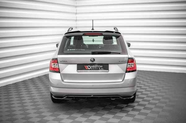 Maxton Design Spoiler CAP für Skoda Fabia Combi Mk3 Carbon Look - Beast Performance Fahrzeugtechnik OHG