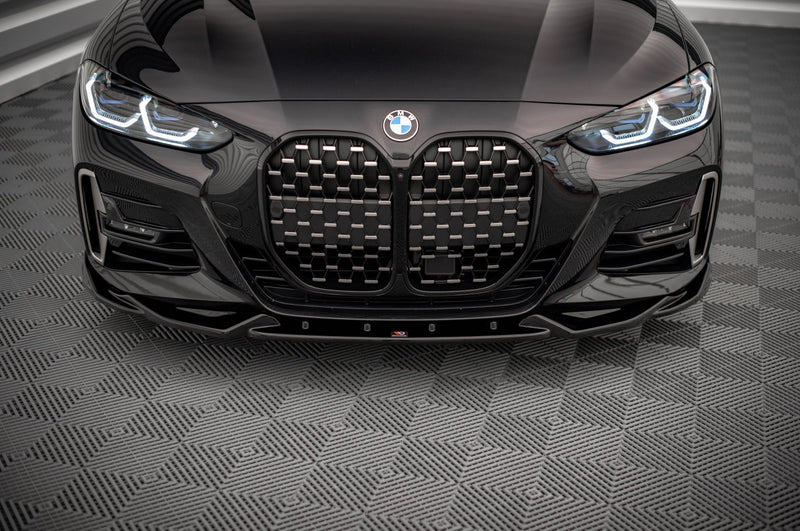 Maxton Design Front Ansatz V.2 für BMW 4er M-Paket G22 schwarz matt - Beast Performance Fahrzeugtechnik OHG
