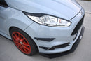 Maxton Design Scheinwerfer Blenden Böser Blick V.2 für Ford Fiesta ST / ST-Line / Standard Mk7 FL schwarz Hochglanz - Beast Performance Fahrzeugtechnik OHG
