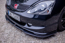 Maxton Design Front Ansatz V.1 für HONDA CIVIC EP3 (MK7) TYPE-R/S FACELIFT  schwarz matt - Beast Performance Fahrzeugtechnik OHG