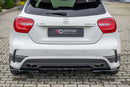 Maxton Design Heck Ansatz Flaps Diffusor für Mercedes A45 AMG W176 schwarz matt - Beast Performance Fahrzeugtechnik OHG