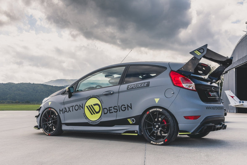 Maxton Design Heck Ansatz Flaps Diffusor für Ford Fiesta 7 ST Facelift - Beast Performance Fahrzeugtechnik OHG