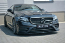 Maxton Design Front Ansatz V.1 für Mercedes-Benz E-Klasse W213 Coupe (C238) AMG-Line schwarz matt - Beast Performance Fahrzeugtechnik OHG