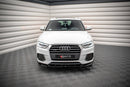 Maxton Design Front Ansatz V.1 für Audi Q3 S-Line 8U Facelift schwarz Hochglanz - Beast Performance Fahrzeugtechnik OHG