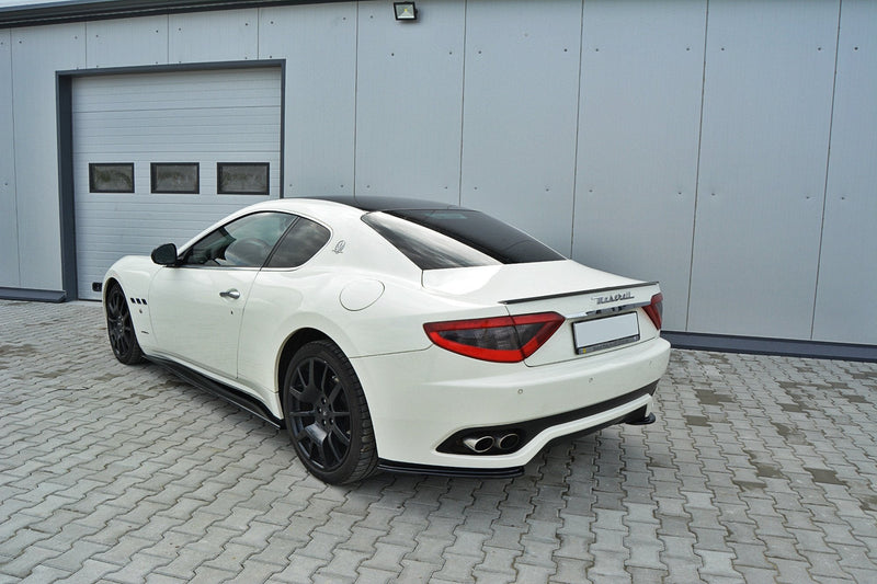 Maxton Design Seitenschweller Ansatz für MASERATI GRANTURISMO 2007-2011 Carbon Look - Beast Performance Fahrzeugtechnik OHG