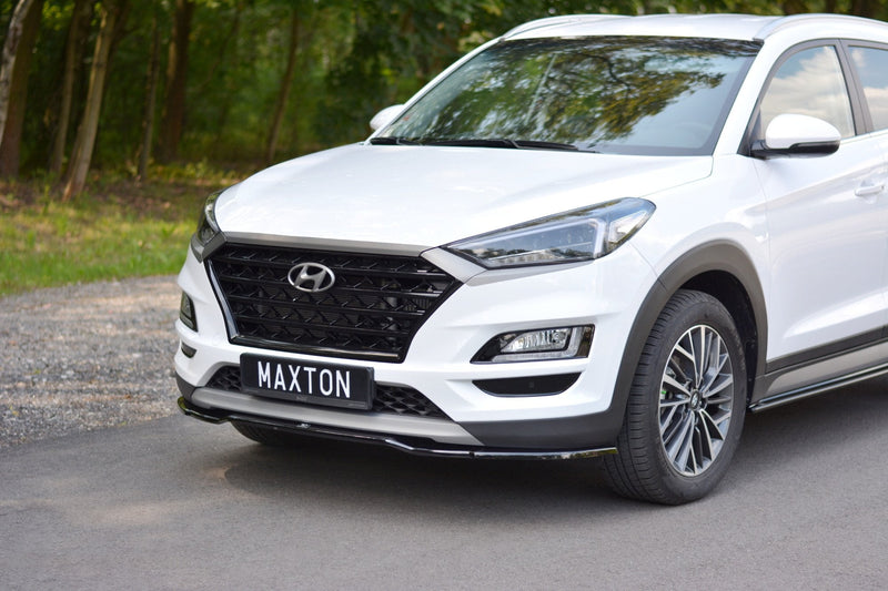 Maxton Design Front Ansatz V.2 für Hyundai Tucson Mk3 Facelift schwarz Hochglanz - Beast Performance Fahrzeugtechnik OHG