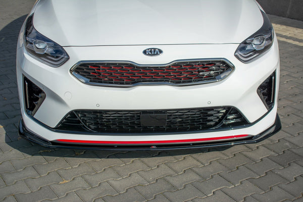Maxton Design Front Ansatz V.3 für Kia ProCeed GT Mk 3 schwarz Hochglanz - Beast Performance Fahrzeugtechnik OHG