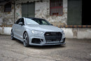 Maxton Design Front Ansatz V.2 für Audi RS3 8V FL Limousine Carbon Look - Beast Performance Fahrzeugtechnik OHG