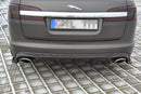 Maxton Design Heck Ansatz Flaps Diffusor für JAGUAR XF (X250) MK1 SPORTBRAKE S-PACK Carbon Look - Beast Performance Fahrzeugtechnik OHG