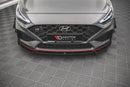 Maxton Design Front Ansatz V.2 für Hyundai I30 N Hatchback/Fastback Mk3 Facelift schwarz matt - Beast Performance Fahrzeugtechnik OHG