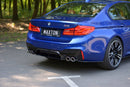 Maxton Design Heck Ansatz Flaps Diffusor für BMW M5 F90 schwarz Hochglanz - Beast Performance Fahrzeugtechnik OHG