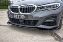 Maxton Design Front Ansatz V.2 für BMW 3er G20 M Paket schwarz matt - Beast Performance Fahrzeugtechnik OHG