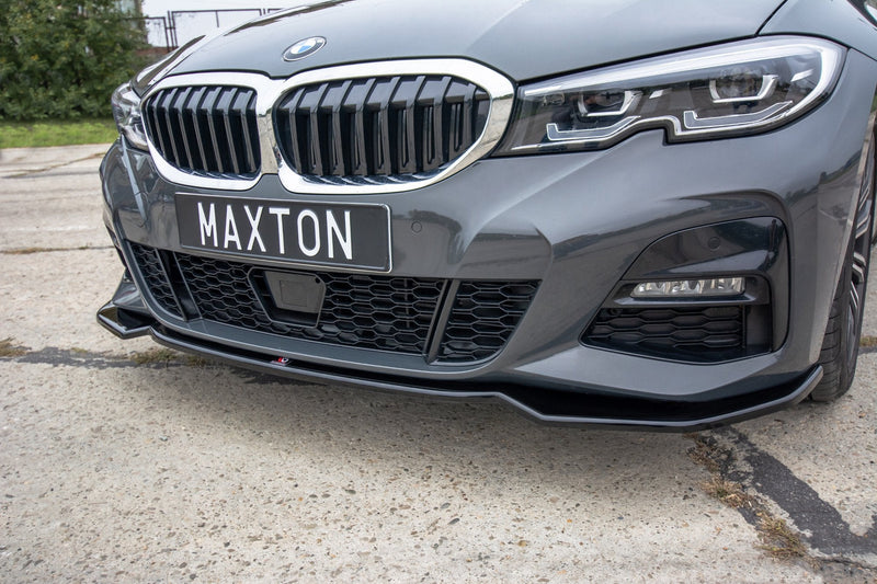 Maxton Design Front Ansatz V.2 für BMW 3er G20 M Paket schwarz matt - Beast Performance Fahrzeugtechnik OHG