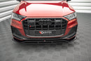 Maxton Design Front Ansatz für Audi SQ7 /Q7 S-Line Mk2 (4M) Facelift  schwarz Hochglanz - Beast Performance Fahrzeugtechnik OHG