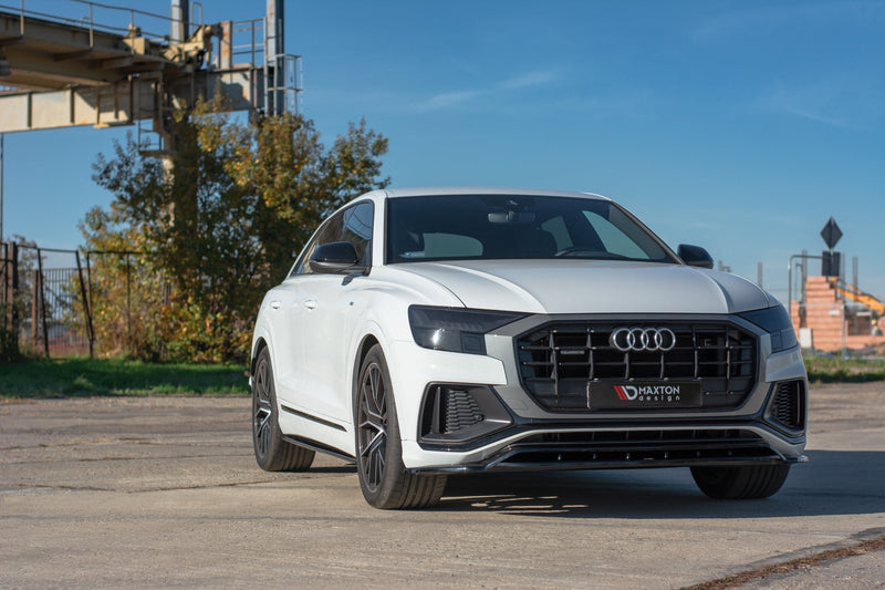 Maxton Design Seitenschweller Ansatz für Audi Q8 S-line schwarz matt - Beast Performance Fahrzeugtechnik OHG