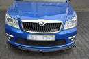 Maxton Design Front Ansatz V.2 für Skoda Octavia RS Mk2 FL schwarz Hochglanz - Beast Performance Fahrzeugtechnik OHG