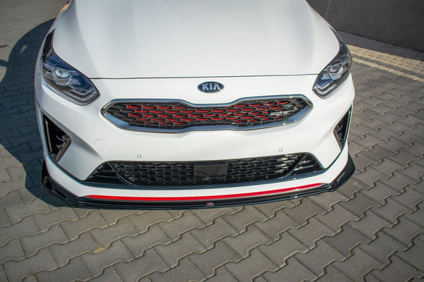 Maxton Design Front Ansatz V.2 für Kia ProCeed GT Mk 3 Carbon Look - Beast Performance Fahrzeugtechnik OHG