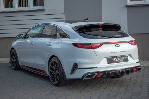Maxton Design Spoiler CAP für Kia ProCeed GT Mk 3 Carbon Look - Beast Performance Fahrzeugtechnik OHG