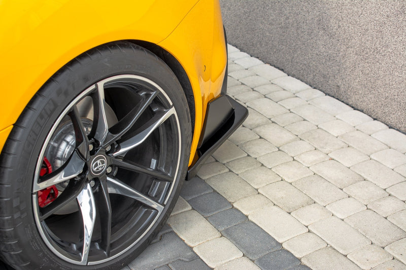 Maxton Design Heck Ansatz Flaps Diffusor V.1 für Toyota Supra Mk5 schwarz Hochglanz - Beast Performance Fahrzeugtechnik OHG