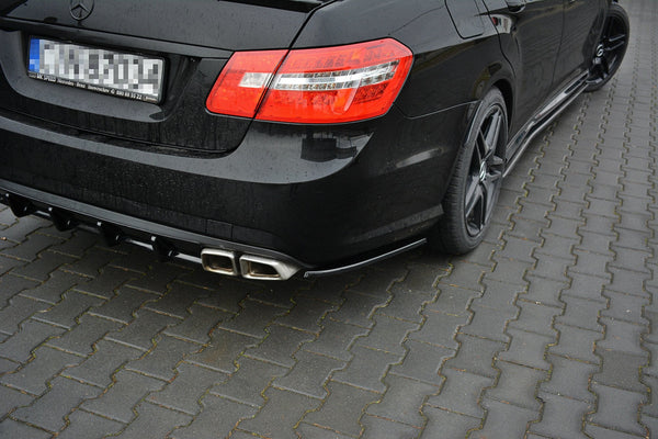 Maxton Design Heck Ansatz Flaps Diffusor für Mercedes E63 AMG W212  schwarz matt - Beast Performance Fahrzeugtechnik OHG