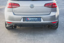 Maxton Design Heck Ansatz Flaps Diffusor V.2 für VW Golf 7 GTI  schwarz matt - Beast Performance Fahrzeugtechnik OHG