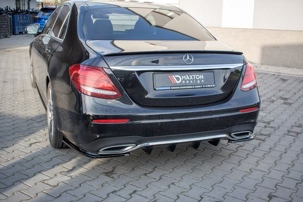 Maxton Design Spoiler CAP für Mercedes-Benz E-Klasse W213 AMG-Line schwarz matt - Beast Performance Fahrzeugtechnik OHG