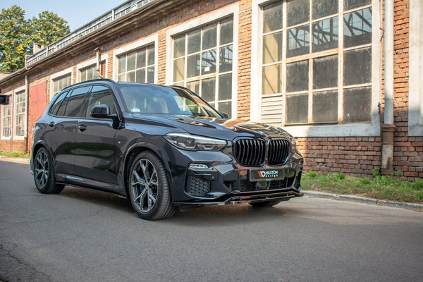Maxton Design Front Ansatz für BMW X5 G05 M Paket schwarz matt - Beast Performance Fahrzeugtechnik OHG