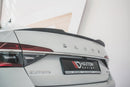 Maxton Design Spoiler CAP V.2 für Skoda Superb Mk3 / Mk3 FL Hatchback Carbon Look - Beast Performance Fahrzeugtechnik OHG