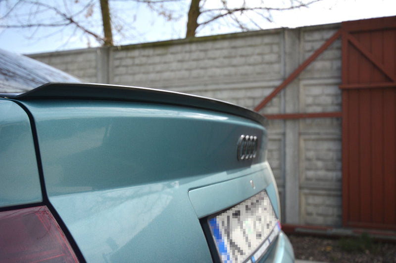 Maxton Design Spoiler CAP für Audi A4 / S4 B5 Limousine Carbon Look - Beast Performance Fahrzeugtechnik OHG