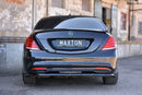 Maxton Design Spoiler CAP für Mercedes S-KLASSE W222 Carbon Look - Beast Performance Fahrzeugtechnik OHG