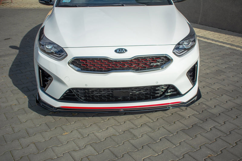 Maxton Design Front Ansatz V.1 für Kia ProCeed GT Mk 3 schwarz matt - Beast Performance Fahrzeugtechnik OHG