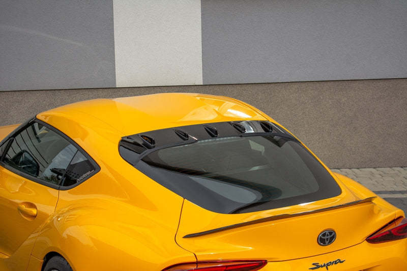 Maxton Design Heckscheiben Spoiler für Toyota Supra mk5 schwarz matt - Beast Performance Fahrzeugtechnik OHG