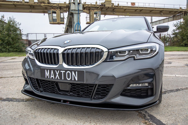 Maxton Design Front Ansatz V.3 für BMW 3er G20 M Paket schwarz matt - Beast Performance Fahrzeugtechnik OHG