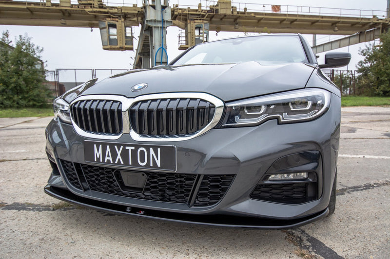 Maxton Design Front Ansatz V.3 für BMW 3er G20 M Paket schwarz matt - Beast Performance Fahrzeugtechnik OHG