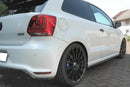 Maxton Design Seitenschweller Ansatz für VOLKSWAGEN POLO MK5 R WRC schwarz matt - Beast Performance Fahrzeugtechnik OHG