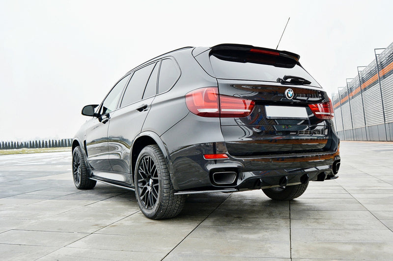 Maxton Design Seitenschweller Ansatz für BMW X5 F15 M Paket schwarz Hochglanz - Beast Performance Fahrzeugtechnik OHG