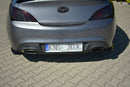 Maxton Design Heck Ansatz Flaps Diffusor für HYUNDAI GENESIS COUPÃƒâ€° MK.1 Carbon Look - Beast Performance Fahrzeugtechnik OHG