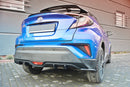 Maxton Design Diffusor Heck Ansatz für TOYOTA C-HR  Carbon Look - Beast Performance Fahrzeugtechnik OHG