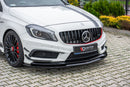 Maxton Design Front Ansatz für Mercedes A45 AMG W176 schwarz matt - Beast Performance Fahrzeugtechnik OHG