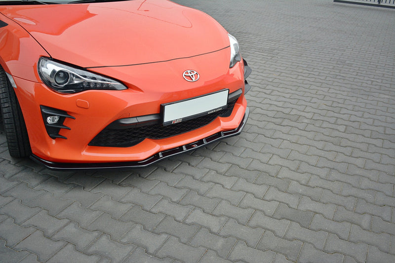 Maxton Design Front Ansatz V.3 für TOYOTA GT86 FACELIFT schwarz matt - Beast Performance Fahrzeugtechnik OHG