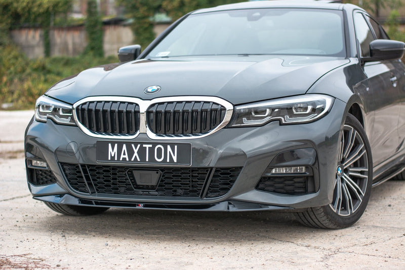Maxton Design Front Ansatz V.1 für BMW 3er G20 M Paket schwarz matt - Beast Performance Fahrzeugtechnik OHG