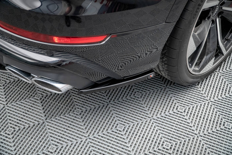 Maxton Design Heck Ansatz Flaps Diffusor für Audi SQ8 Mk1 Carbon Look - Beast Performance Fahrzeugtechnik OHG
