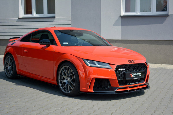 Maxton Design Front Ansatz V.2 für Audi TT RS 8S schwarz matt - Beast Performance Fahrzeugtechnik OHG