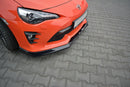 Maxton Design Front Ansatz V.1 für TOYOTA GT86 FACELIFT Carbon Look - Beast Performance Fahrzeugtechnik OHG