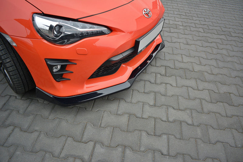 Maxton Design Front Ansatz V.1 für TOYOTA GT86 FACELIFT Carbon Look - Beast Performance Fahrzeugtechnik OHG