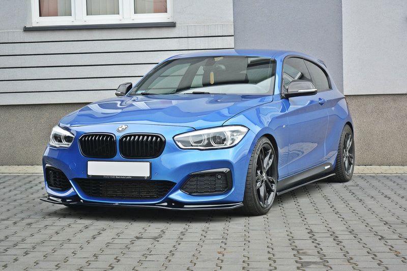 Maxton Design Front Ansatz V.3 für  BMW 1er F20/F21 M-Power Carbon Look - Beast Performance Fahrzeugtechnik OHG