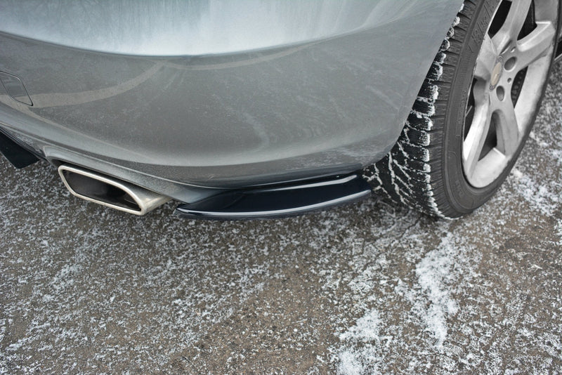 Maxton Design Heck Ansatz Flaps Diffusor V.1 für Mercedes SLK R172 schwarz Hochglanz - Beast Performance Fahrzeugtechnik OHG