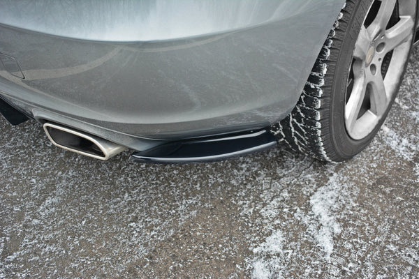 Maxton Design Heck Ansatz Flaps Diffusor V.1 für Mercedes SLK R172 schwarz matt - Beast Performance Fahrzeugtechnik OHG