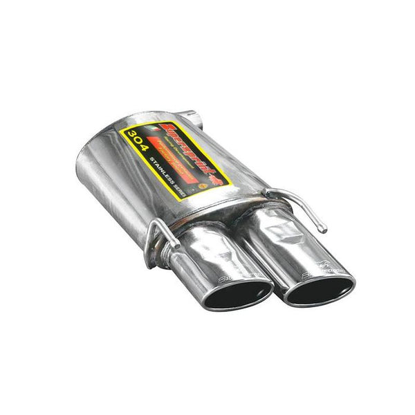 Supersprint Endschalldämpfer Links 120x80 passend für ALFA ROMEO BRERA CoupÃ©/Spider 2.4 JTDM '06 - - Beast Performance Fahrzeugtechnik OHG